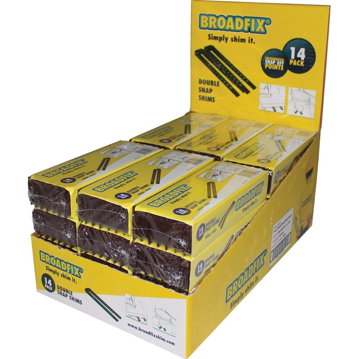 SHIM DBL SNAP PLSTC 1 (Pack of 1)