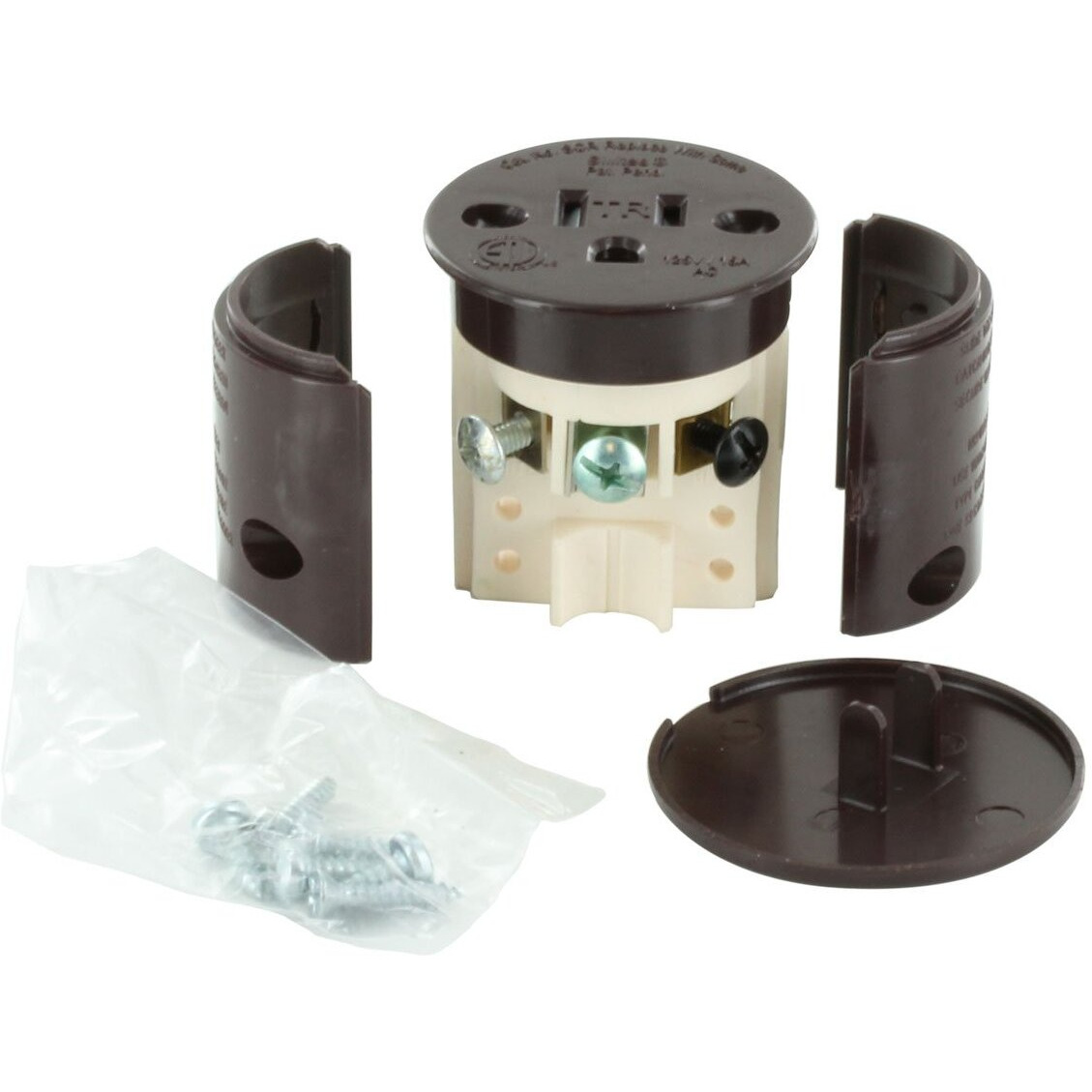 Self Contained Receptacle-Brow