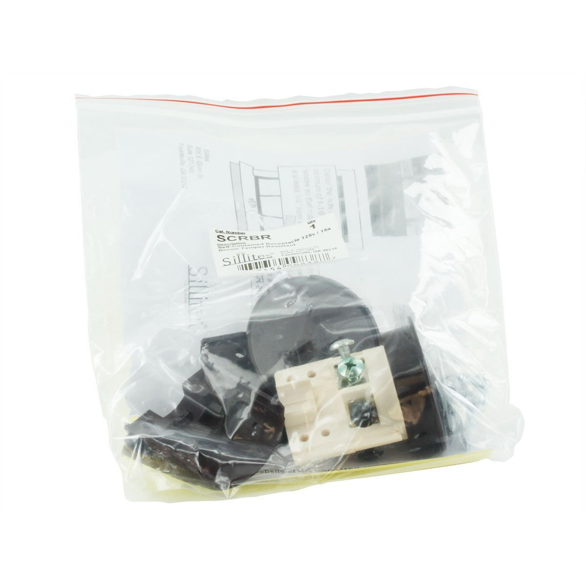 Self Contained Receptacle-Brow