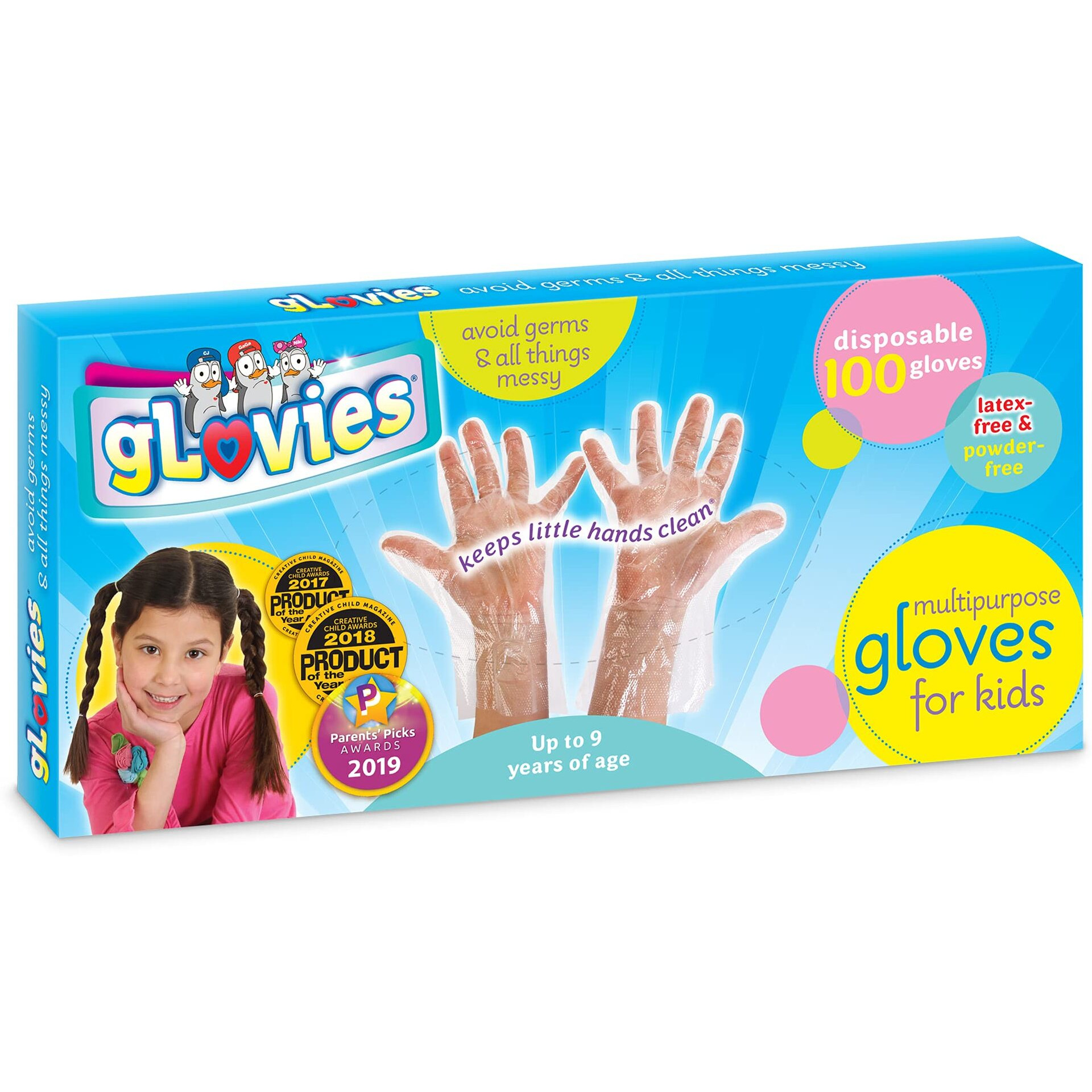 GLOVIES MULTIPURPOSE GLOVES 100 CT