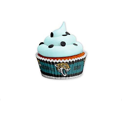 Jacksonville Jaguars Baking Cups Large 50 Pack
