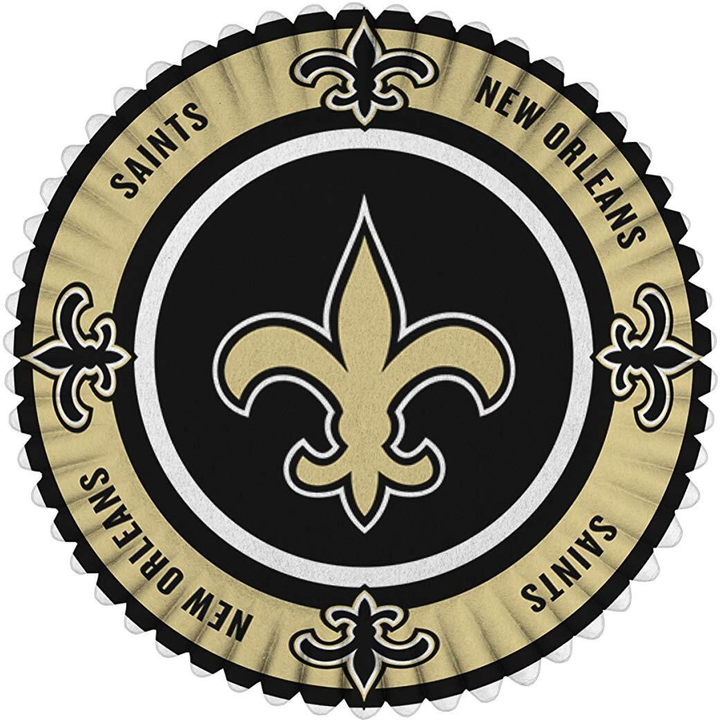 New Orleans Saints Baking Cups Large 50 Pack