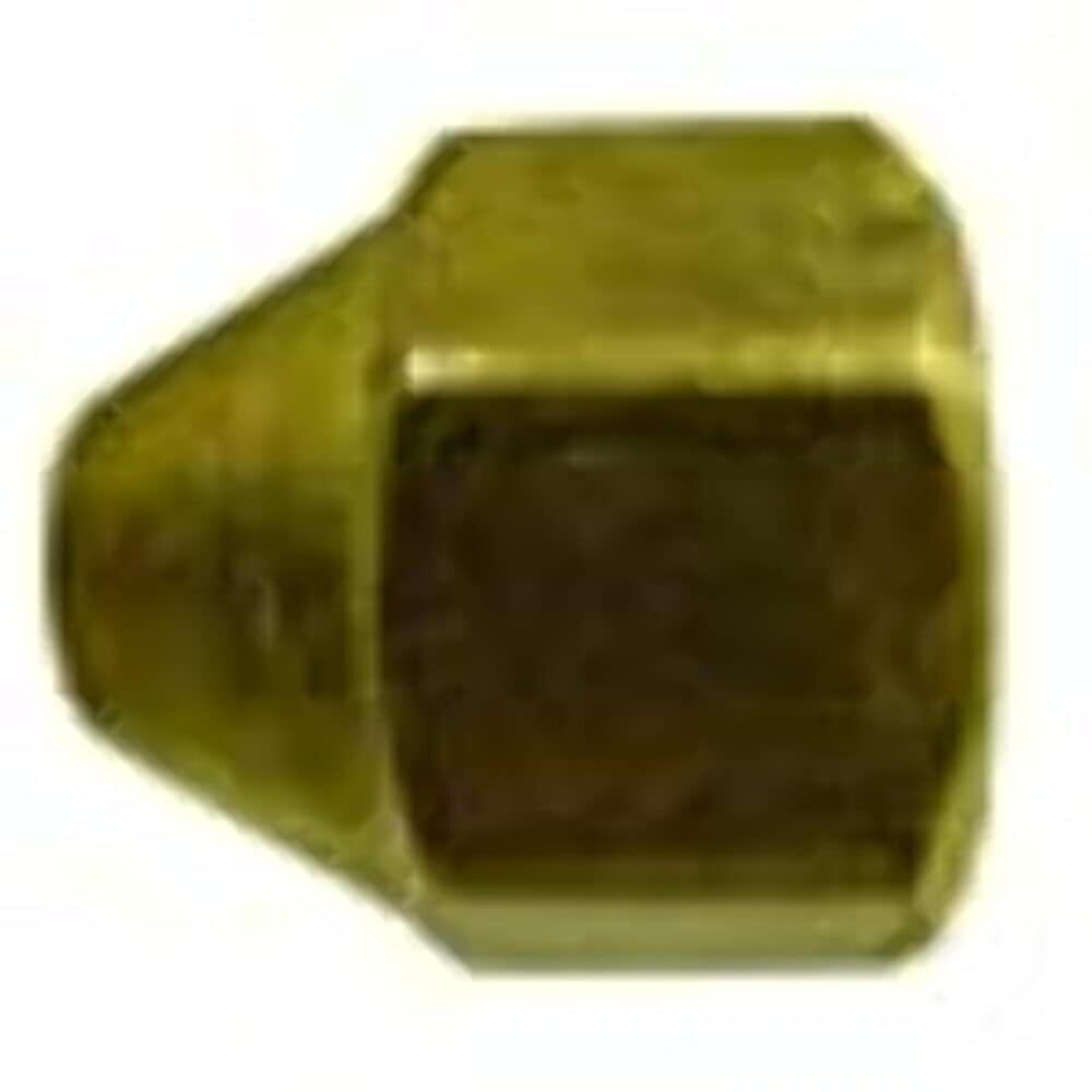 FEMALE POL CAP- BRASS