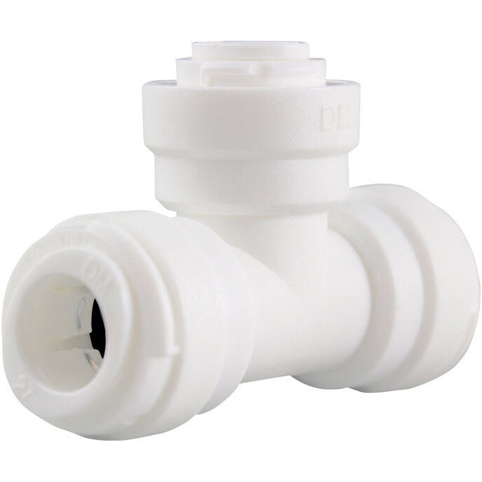 QC TEE 3/8&quotX3/8&quotX1/4" (Pack of 1)