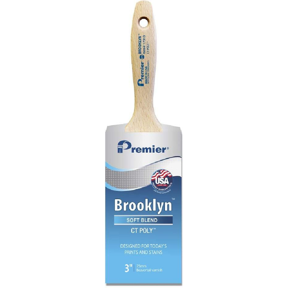 BKLN SOFT CHIS 3"" BRSH (Pack of 1)