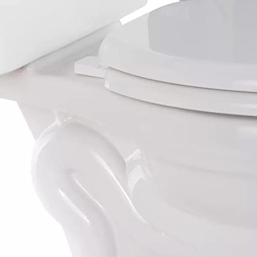 Miseno Universal Slow Close Elongated Toilet Seat and Lid - Bright White
