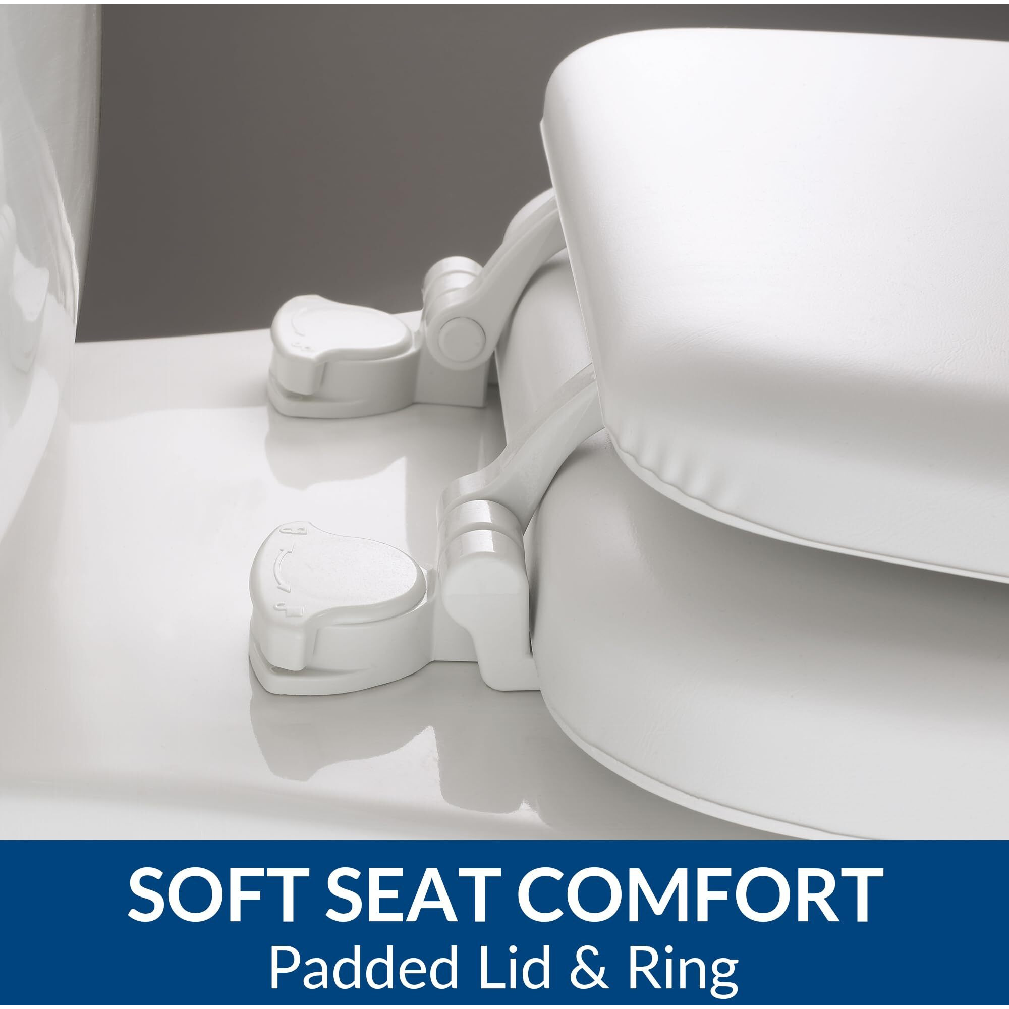 TLT SEAT ELNG SOFT WHT (Pack of 1)