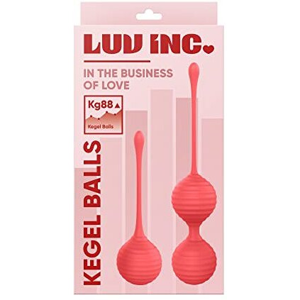 Luv Inc KG88 Kegel Balls Set Coral