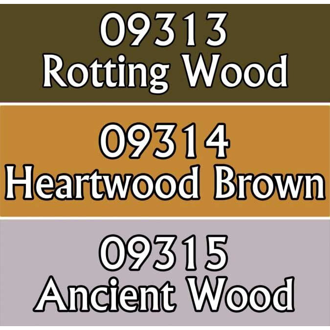 Master Series Paints Woods Triad
