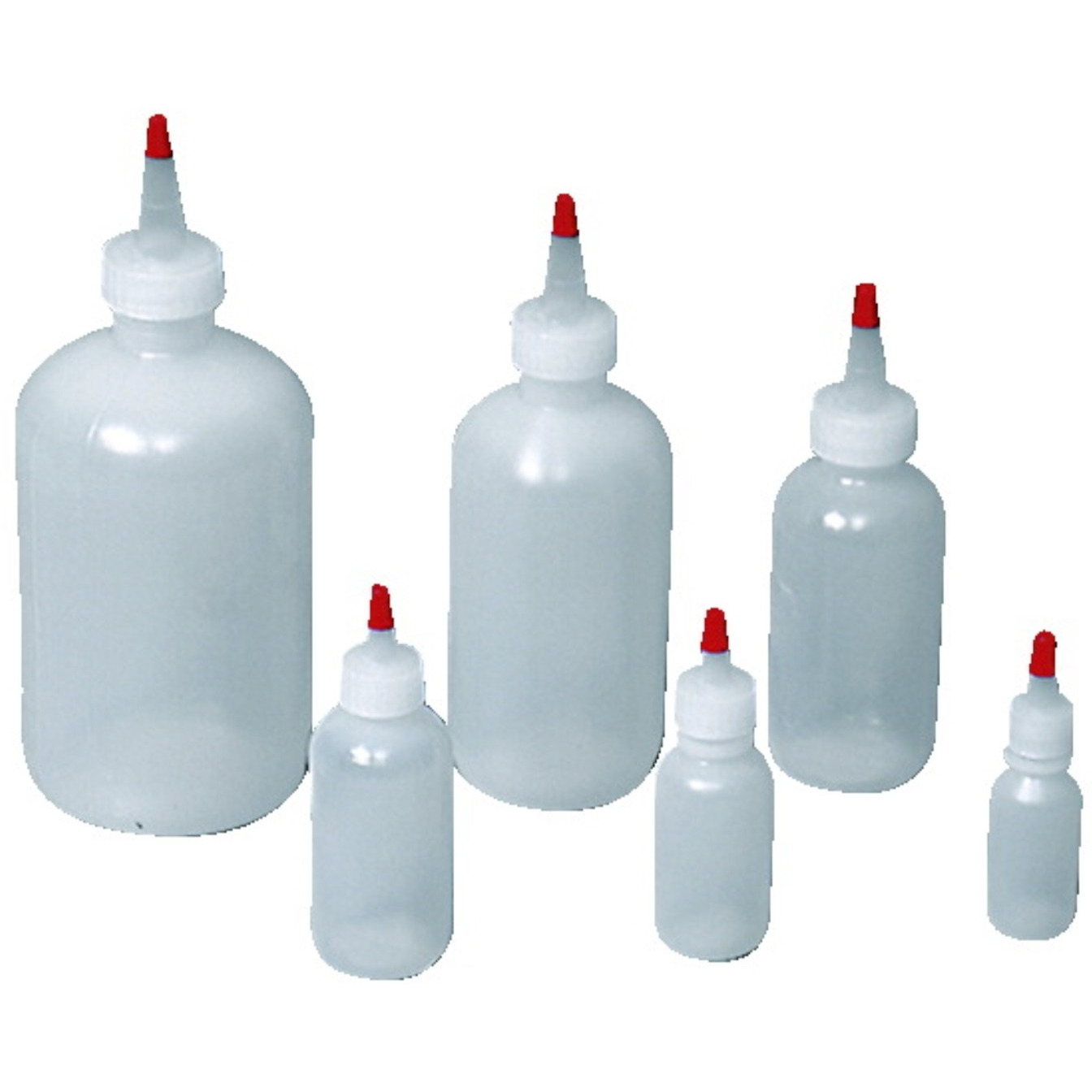 Frey Scientific Polyethylene Dispensing Bottles - 15 mL - Pack of 12