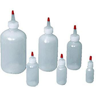 Frey Scientific Polyethylene Dispensing Bottles - 15 mL - Pack of 12
