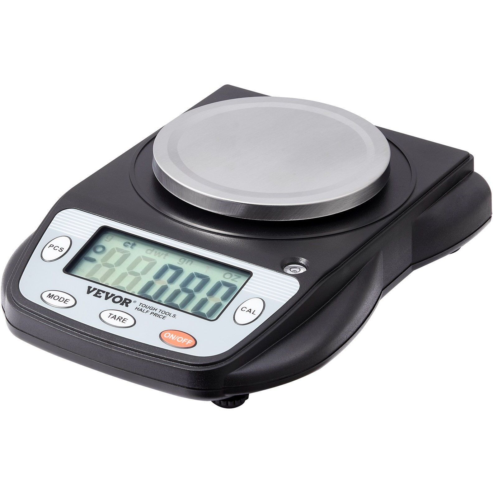 VEVOR Analytical Balance Lab Scale 600g x 0.01g 6 Units Conversion Electronic