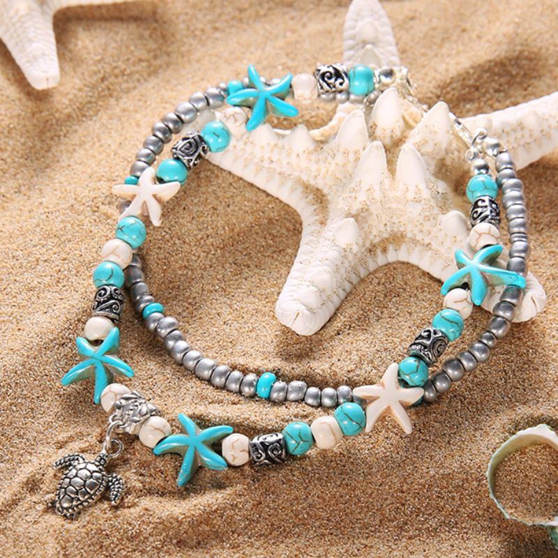 Sea Turtle Anklet(D0102HEY9SG.)