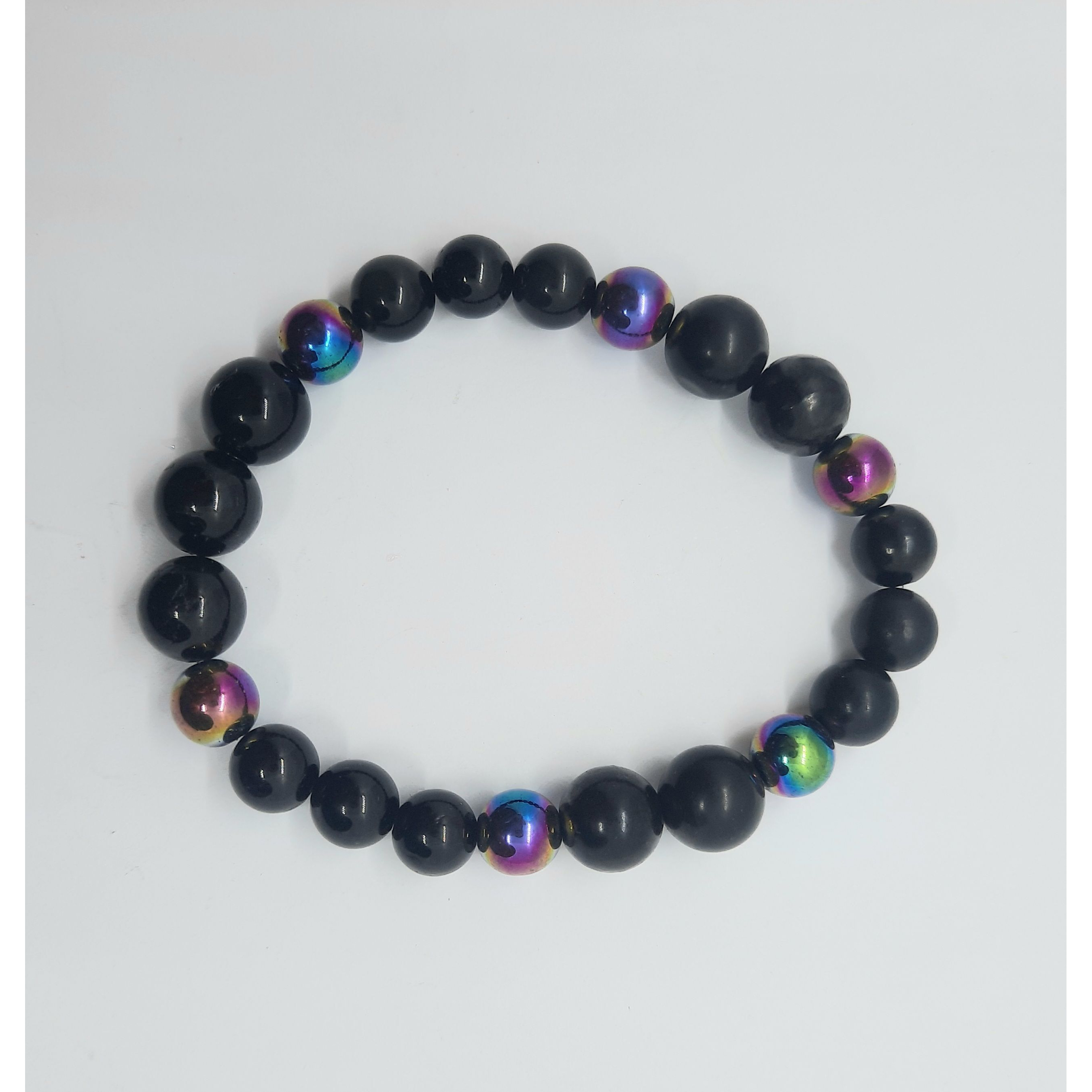 Power Bracelets for EMF 5g Protection Titanium Shungite copper Tourmaline - calming Bracelets(D0102HXUPgJ)