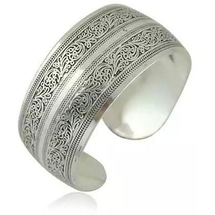 Artistry Bracelet Vintage Look with Silver Overlay(D0102HEYI7V)