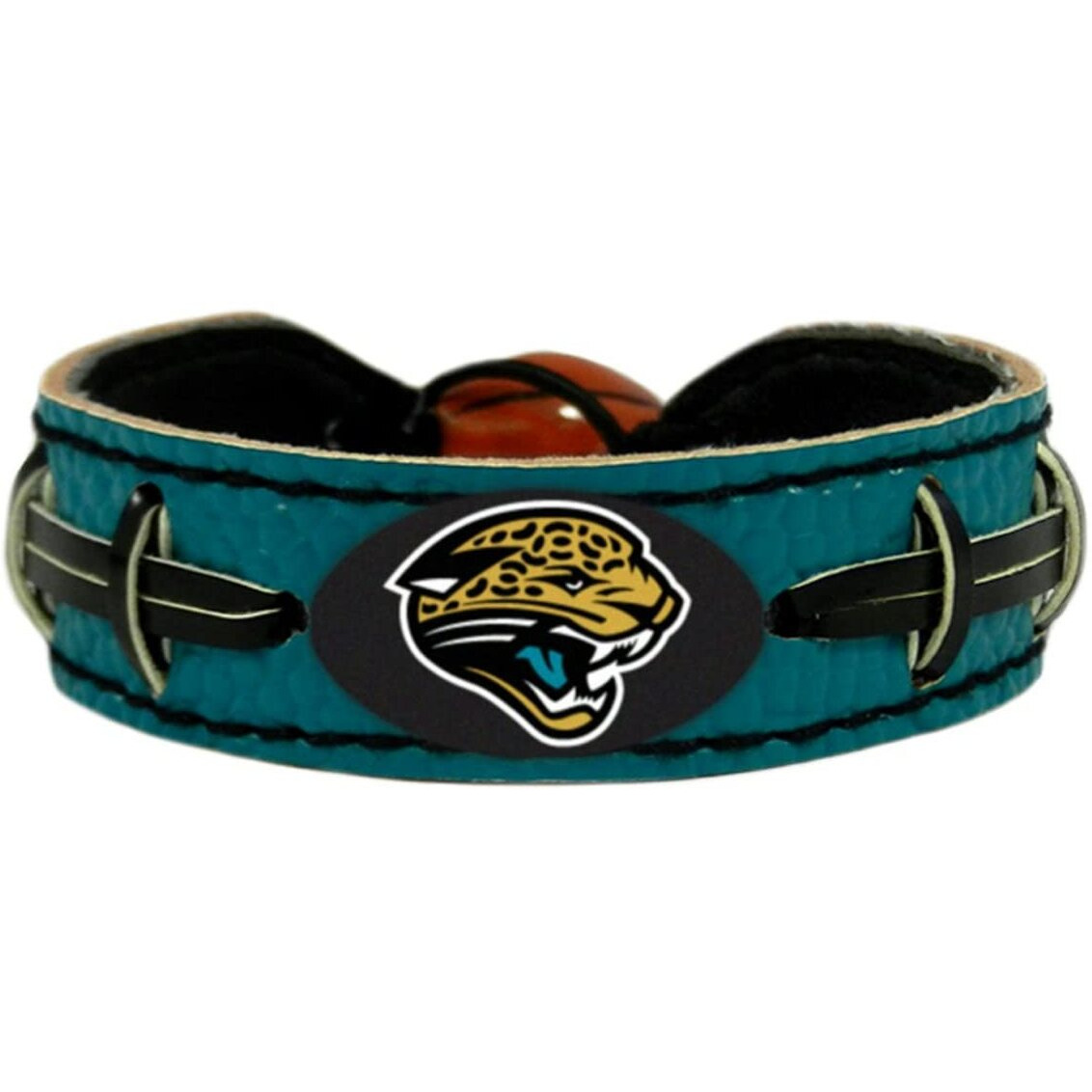 Jacksonville Jaguars Bracelet Team Color Football Alternate CO