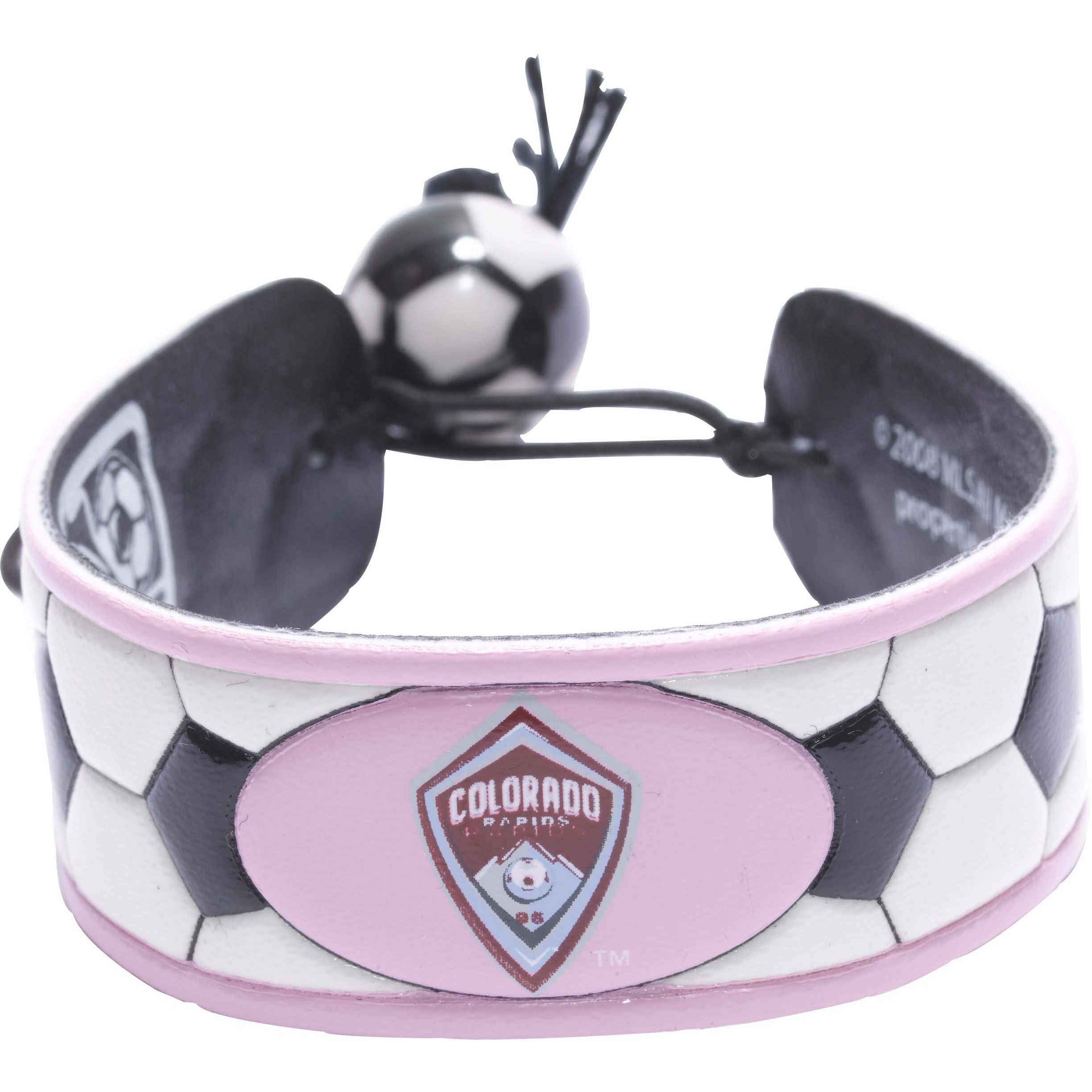 Colorado Rapids Bracelet Soccer Pink CO