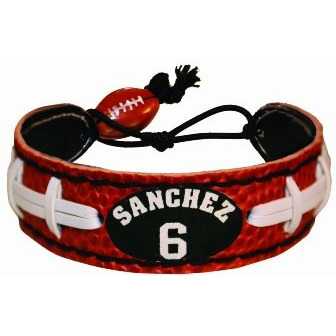 New York Jets Bracelet Classic Jersey Mark Sanchez Design CO