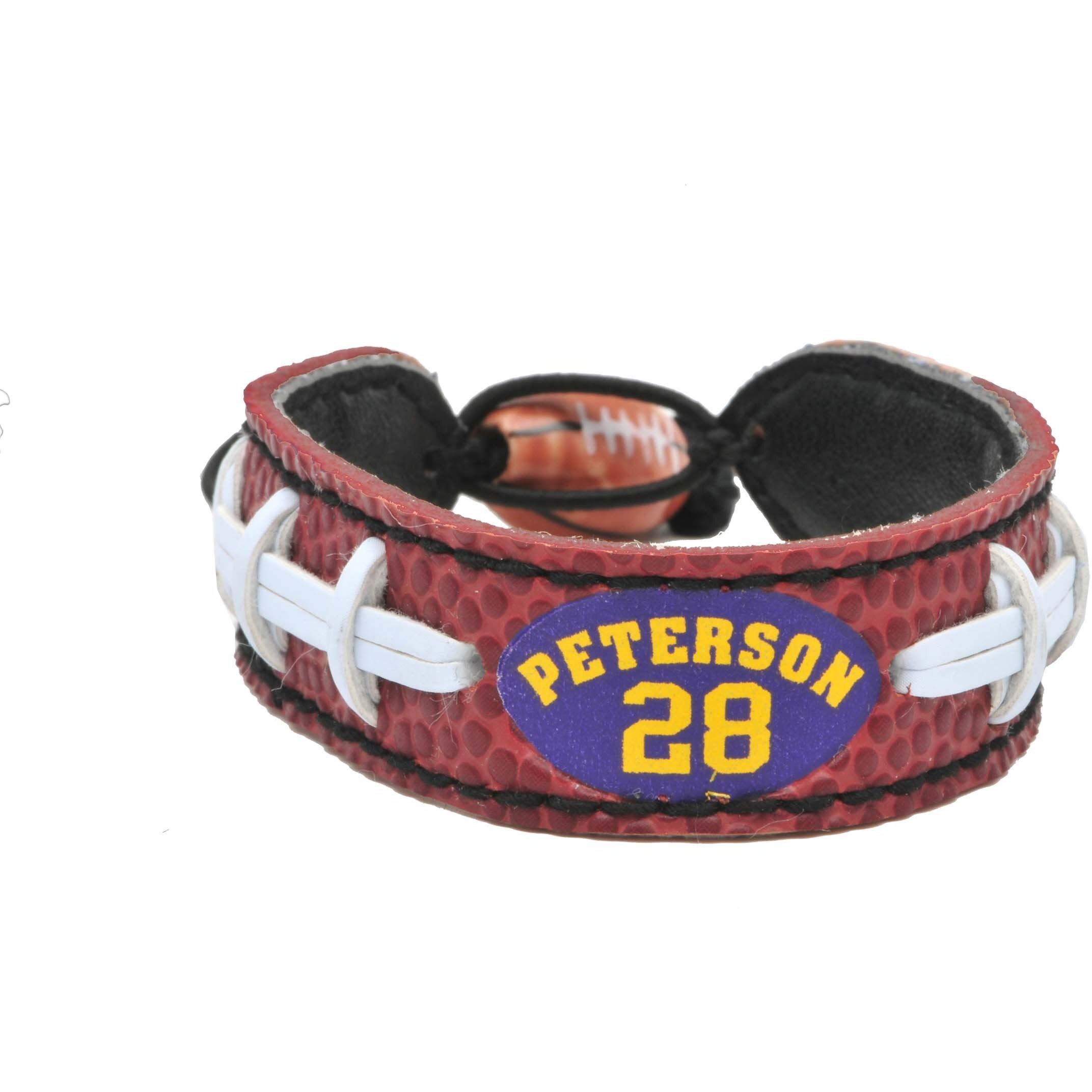 Minnesota Vikings Bracelet Classic Jersey Adrian Peterson Design CO