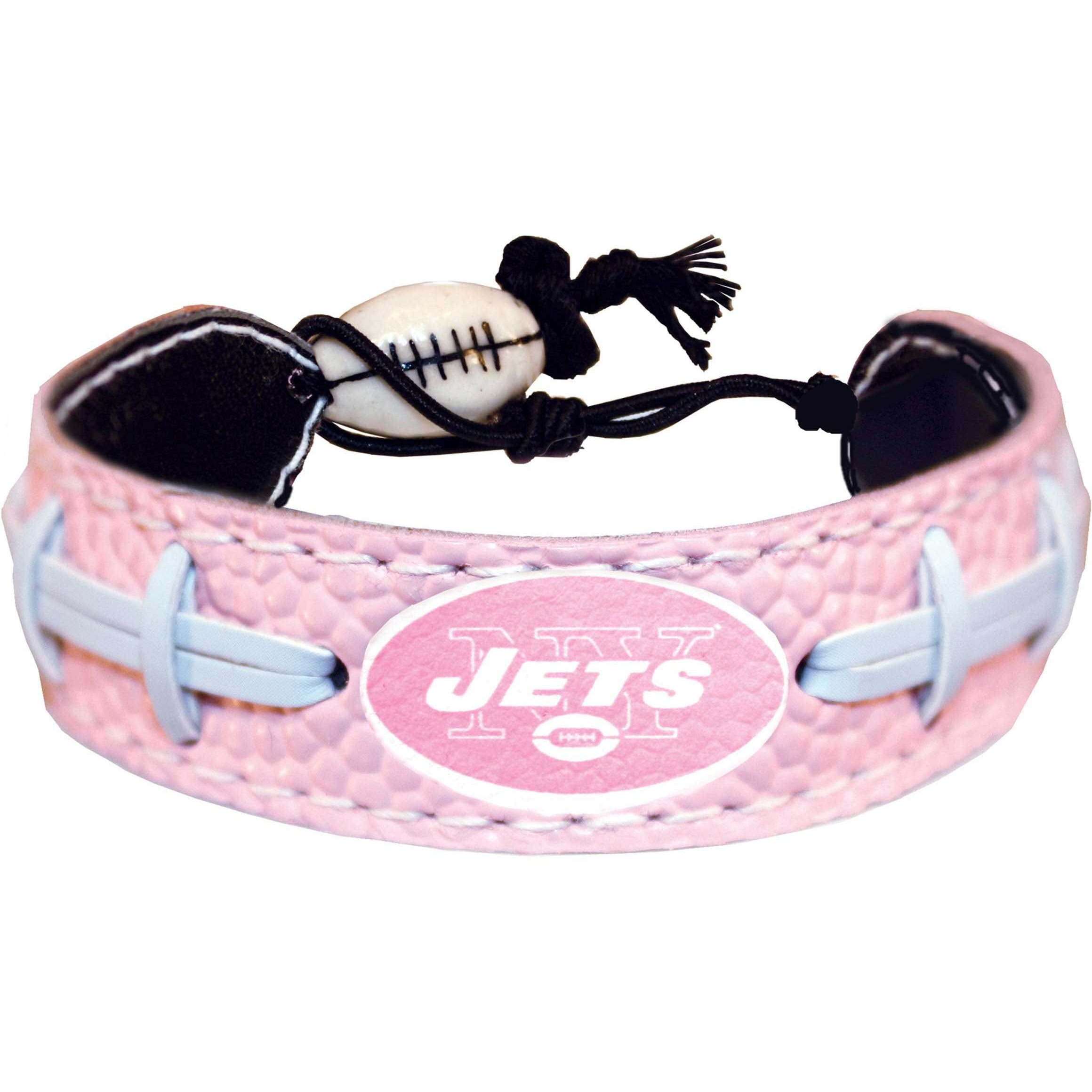 New York Jets Bracelet Pink Football CO