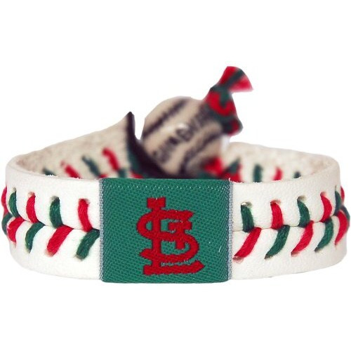 St. Louis Cardinals Bracelet Baseball Holiday Design CO