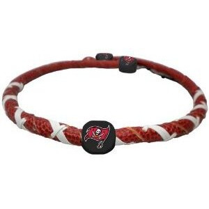 Tampa Bay Buccaneers Necklace Spiral Football CO