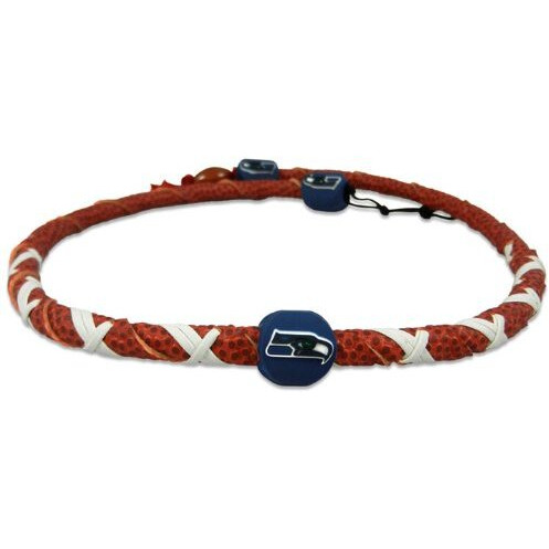 Seattle Seahawks Necklace Spiral Football CO