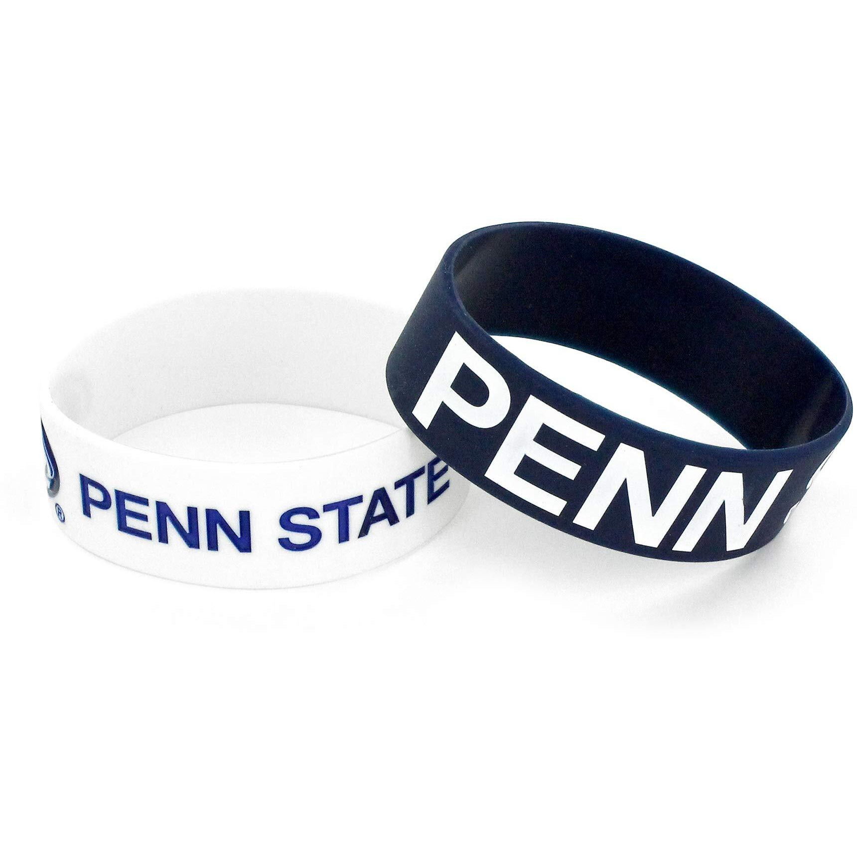 Penn State Nittany Lions Bracelets 2 Pack Wide
