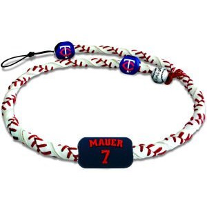Minnesota Twins Necklace Frozen Rope Classic Baseball Joe Mauer CO