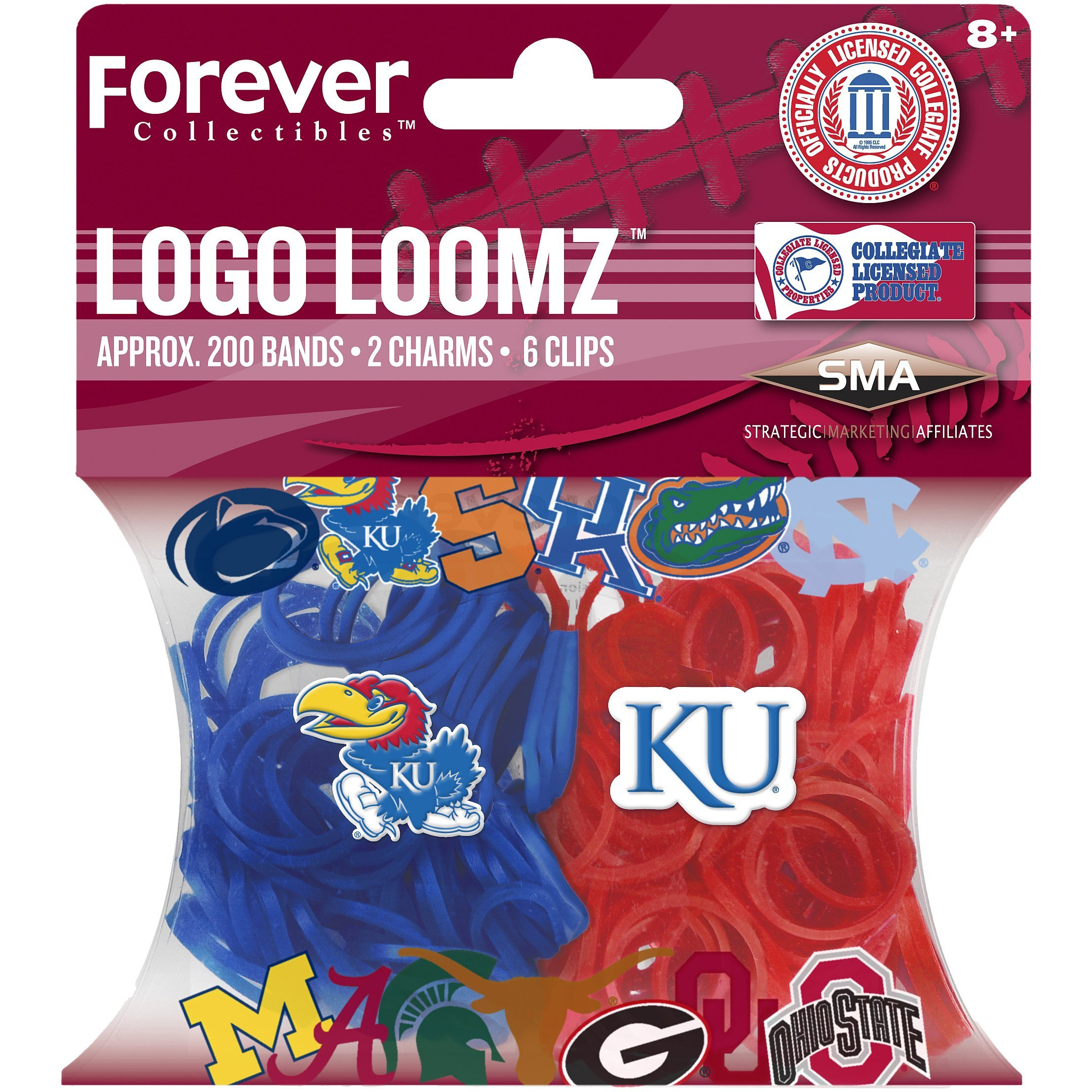 Kansas Jayhawks Logo Loomz Filler Pack CO