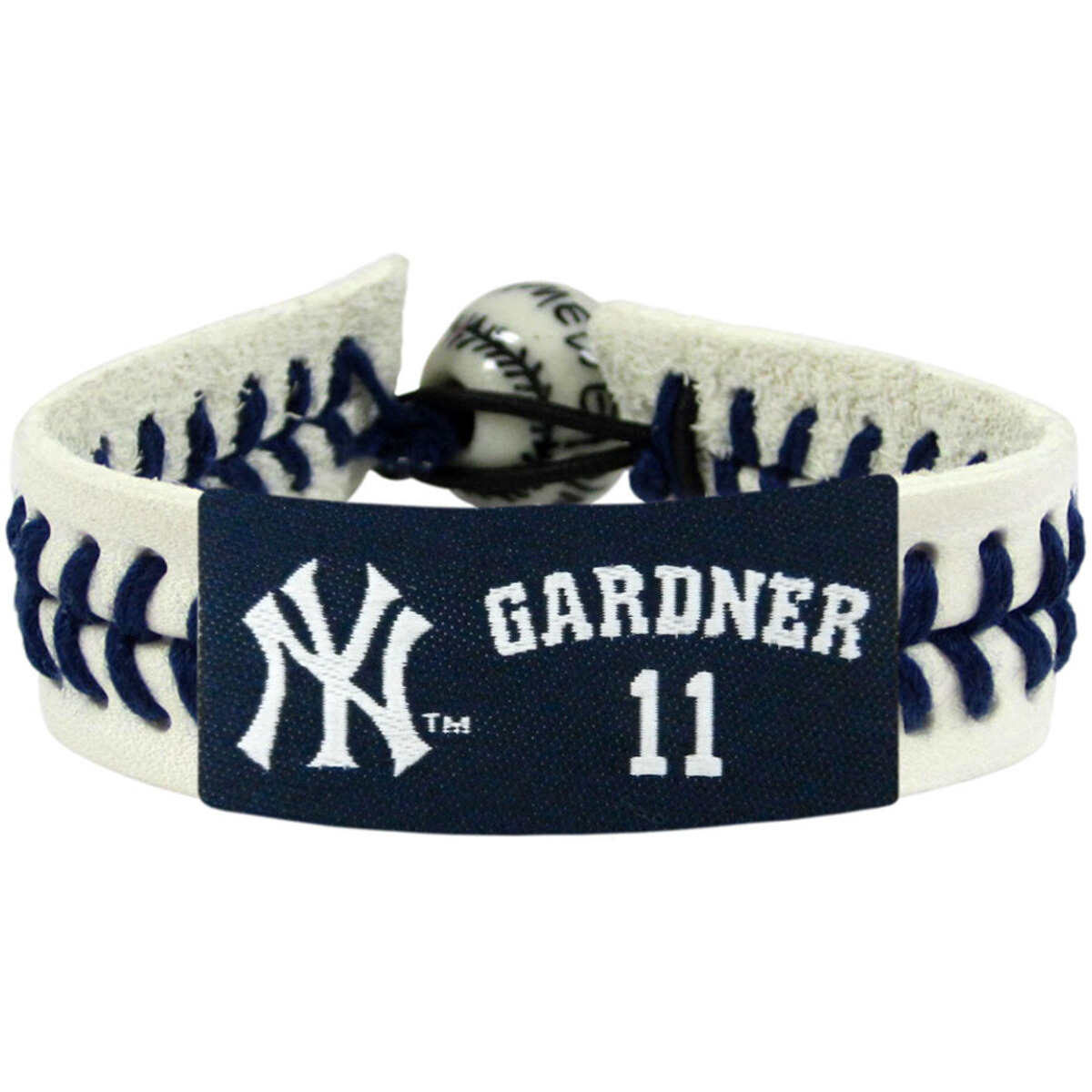 New York Yankees Bracelet Geuine Baseball Brett Gardner CO