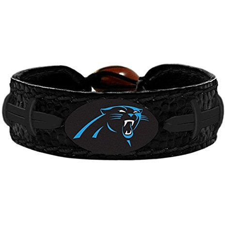 Carolina Panthers Bracelet Team Color Tonal Black Football CO