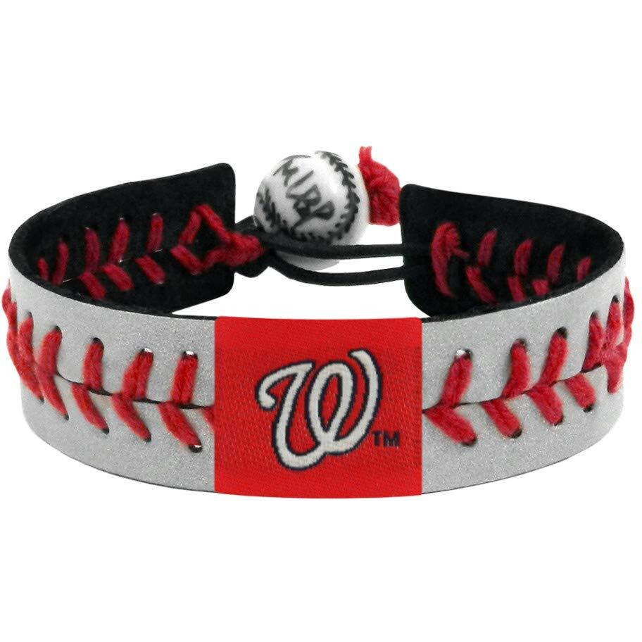 Washington Nationals Bracelet Reflective Baseball CO