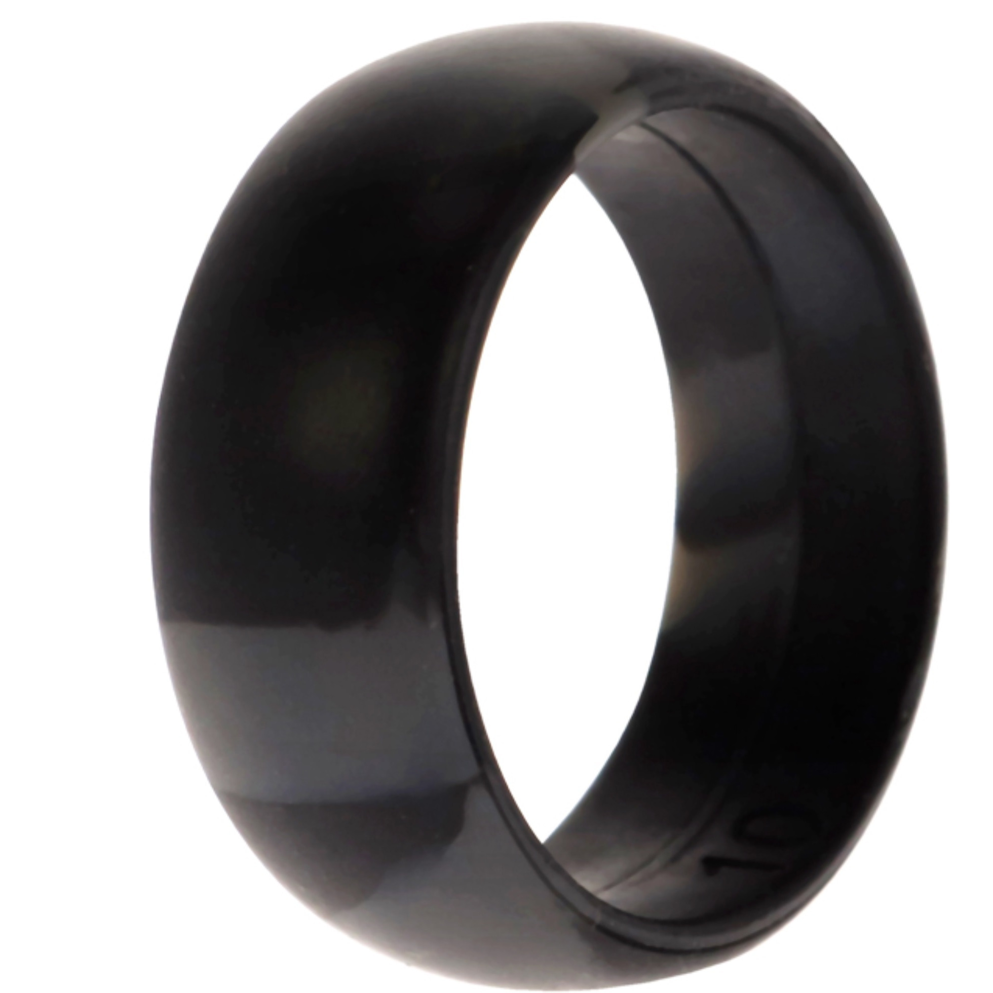 Silicone Wedding Ring - Black-Camo by ROQ for Men - 10 mm Ring