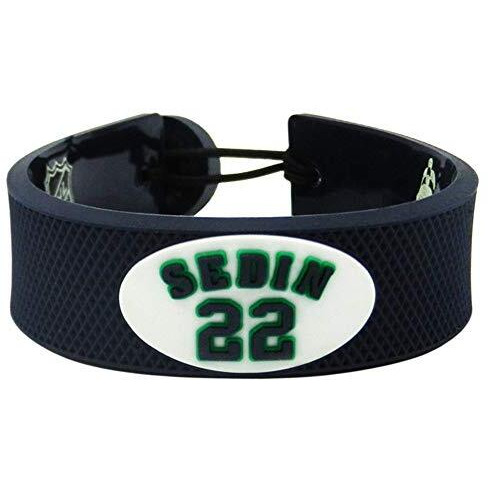 Vancouver Canucks Bracelet Team Color Jersey Daniel Sedin Design CO