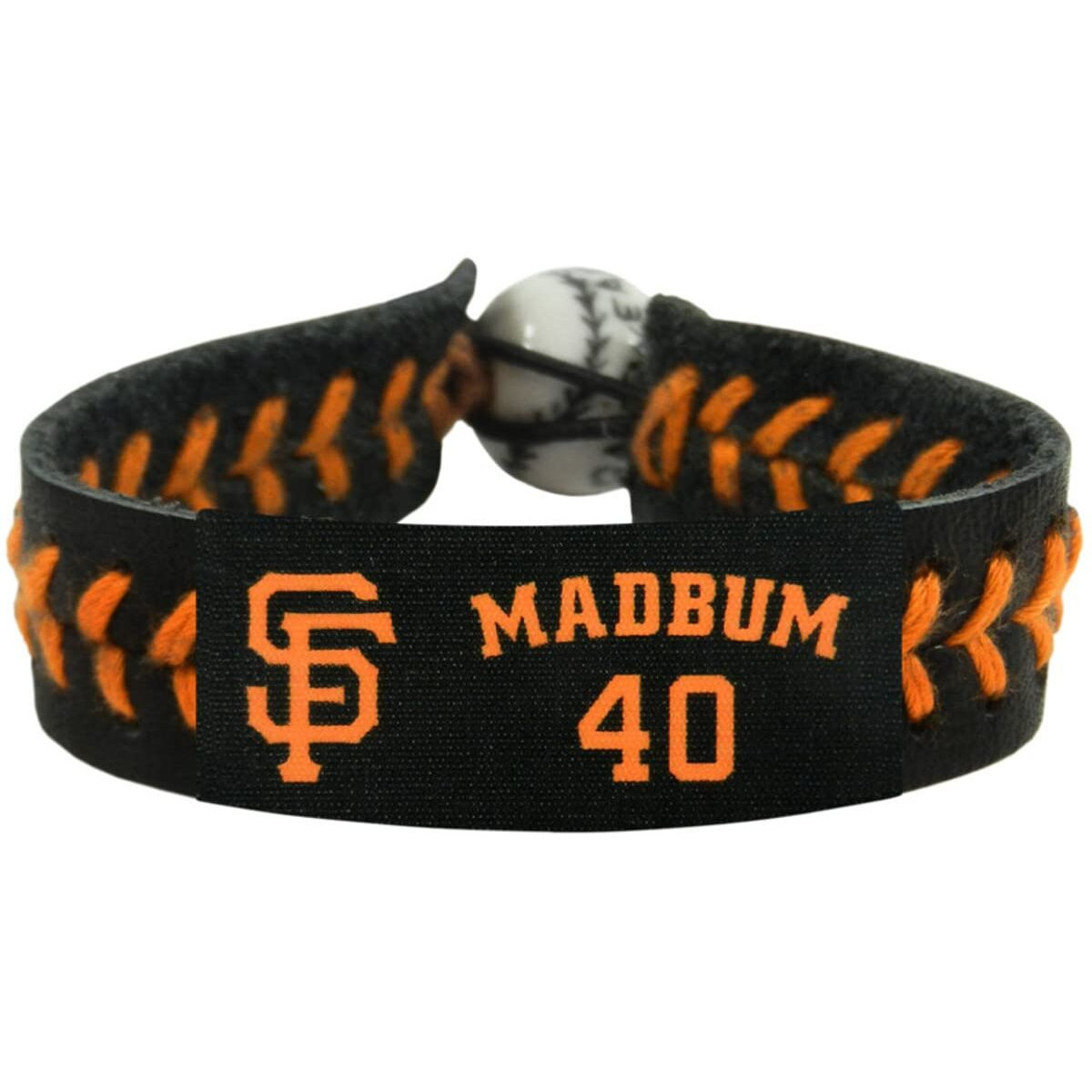San Francisco Giants Bracelet Team Color Baseball Madison Bumgarner CO