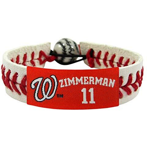 Washington Nationals Bracelet Classic Baseball Ryan Zimmerman CO