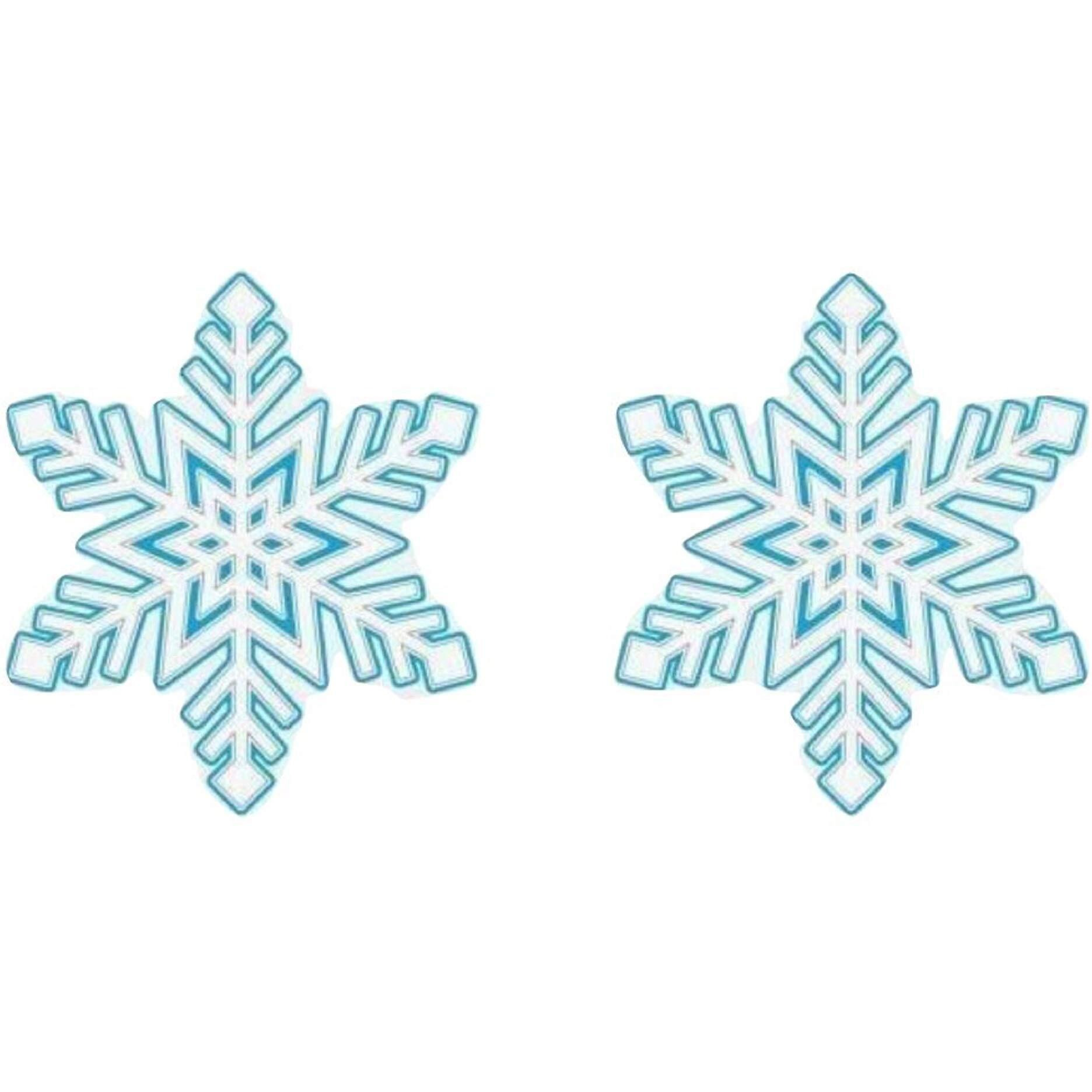 Edible Body Pasties Wintermint Snowflake(D0102H50J6A)