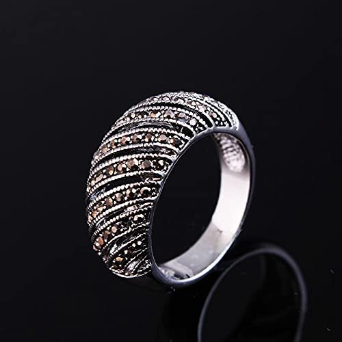 Markeza Ring In Semi Precious Marcasite Pave crystals(D0102HEYHKW)