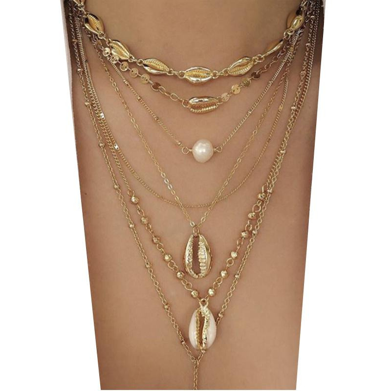 Island Girl Multi Layer Necklace