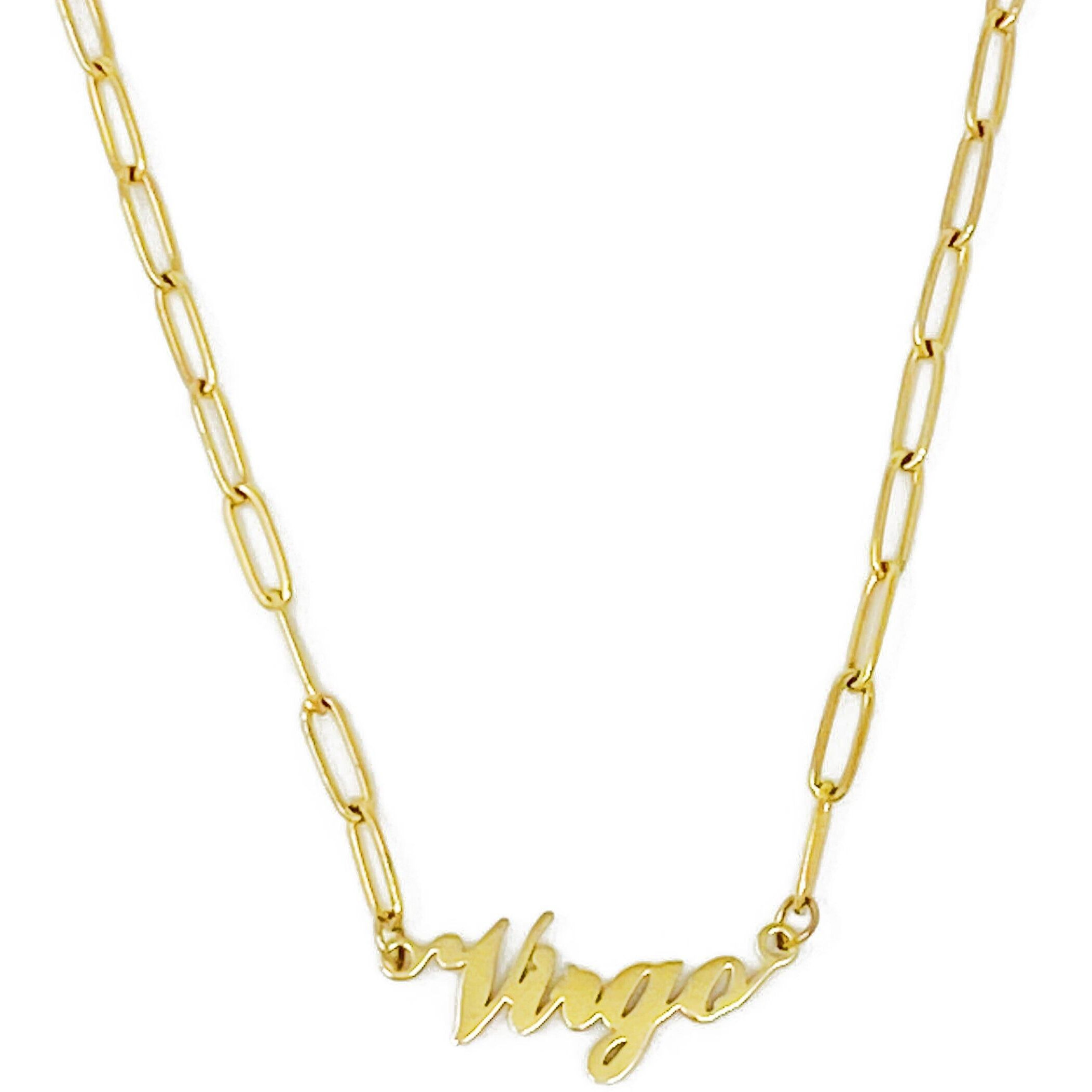 Annie Zodiac Chain Necklace