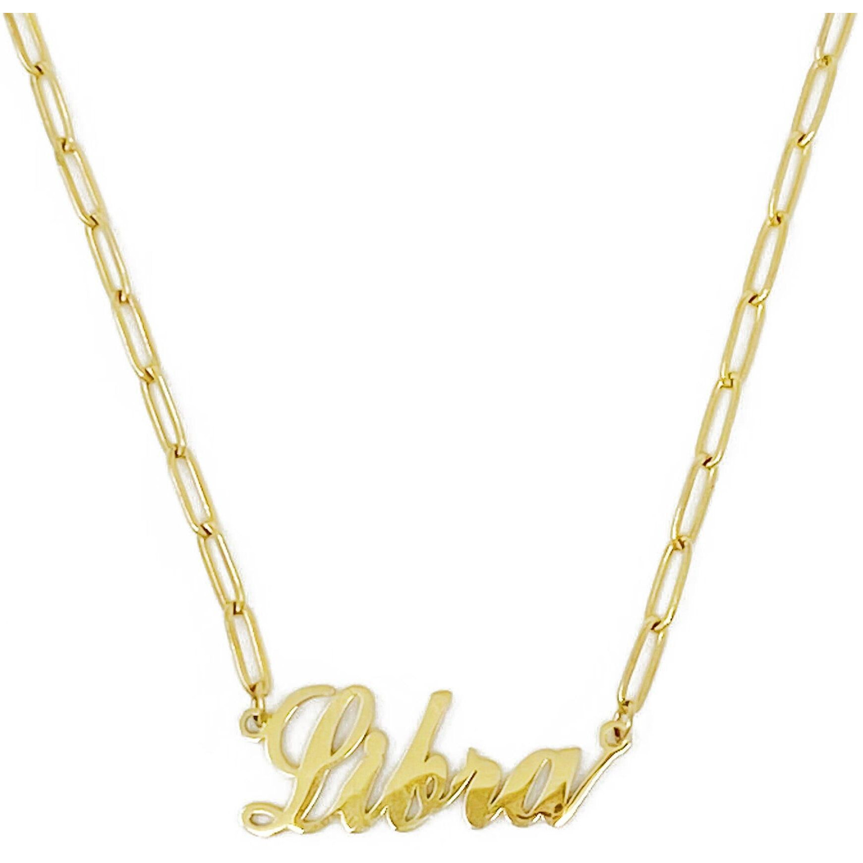 Annie Zodiac Chain Necklace