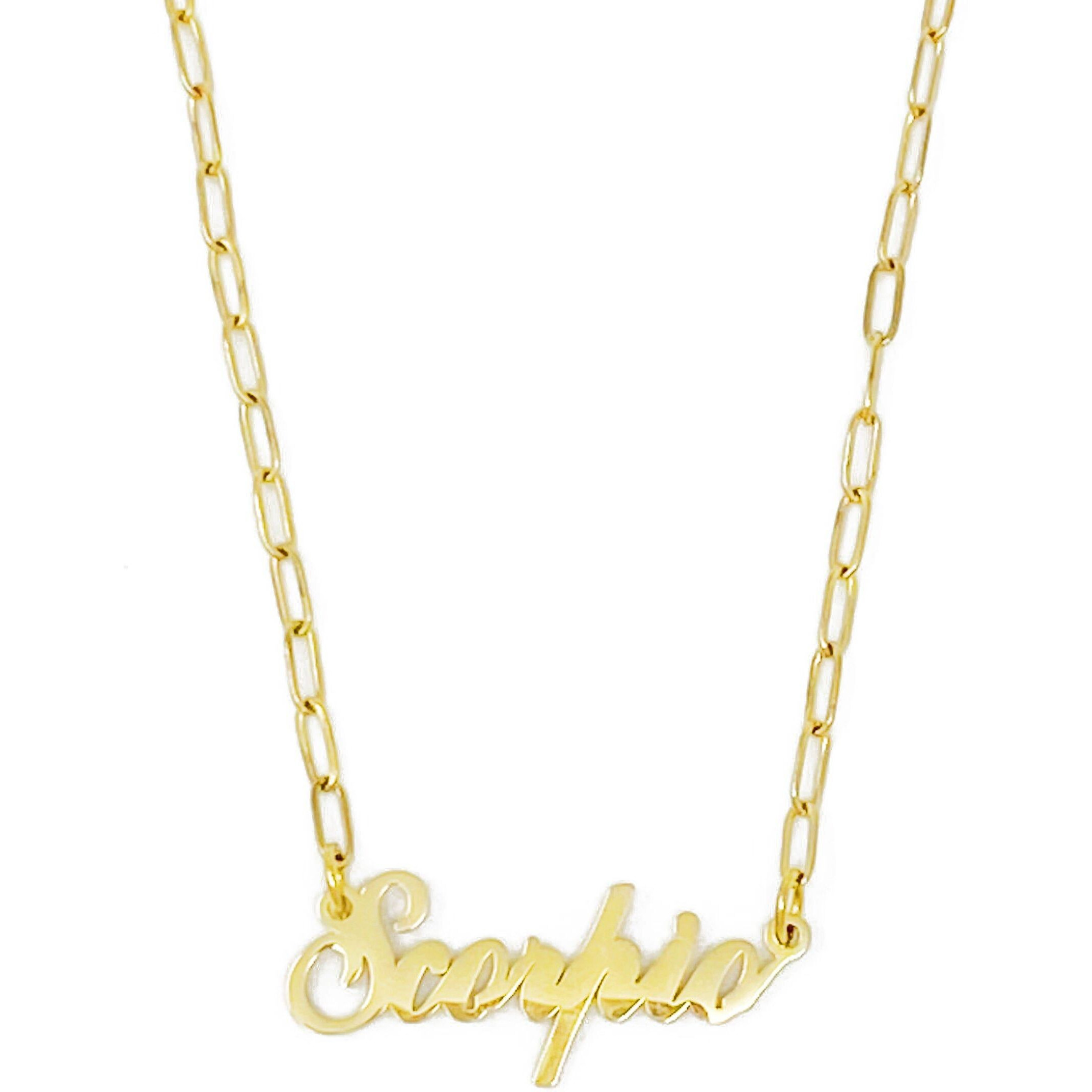 Annie Zodiac Chain Necklace