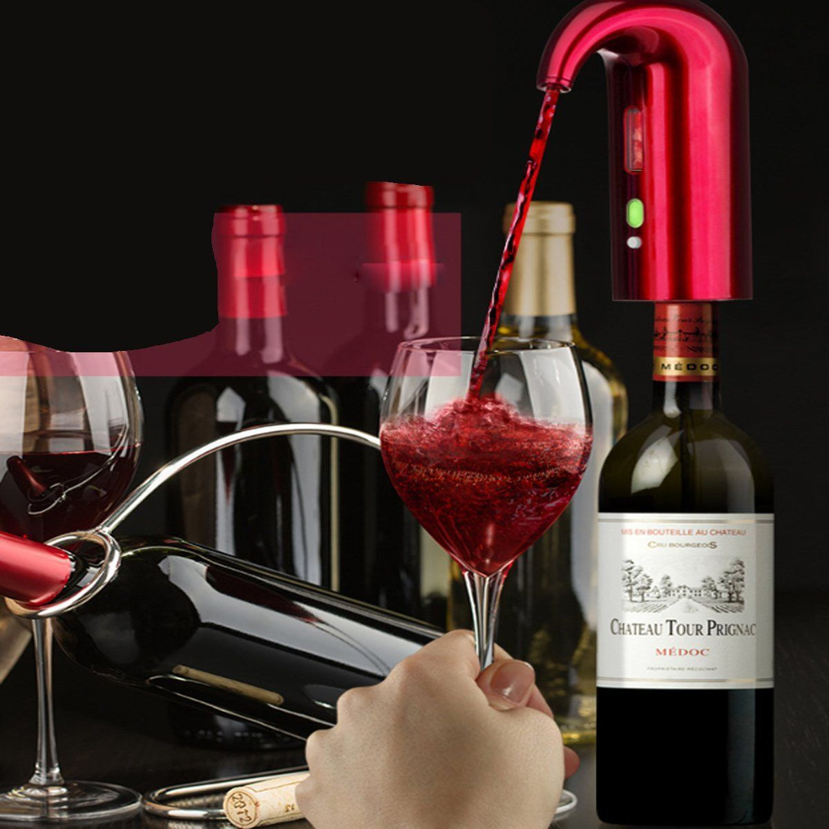 Wine On Tap Wine Oxygenator For Smoother Taste(D0102HEYM4W.)