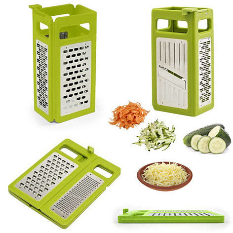 Space Saver 4 in 1 Foldable Slicer and grater(D0102HPI8cg)