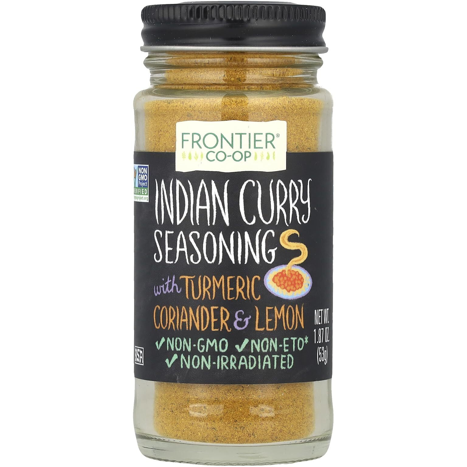 Frontier Herb International Seasoning - Indian curry - 187 Oz(D0102H5W4M2)