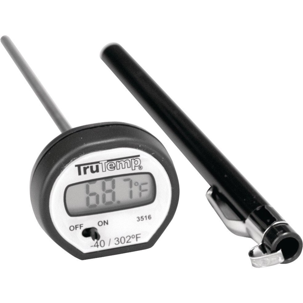 Taylor RA14260 Digital Instant Read Thermometer, apple, Black