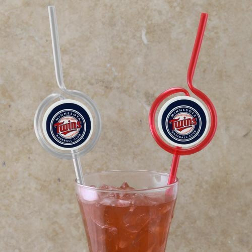 Minnesota Twins Team Sipper Straws CO