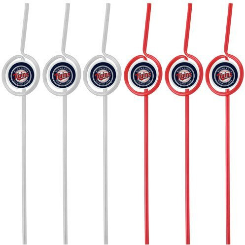 Minnesota Twins Team Sipper Straws CO