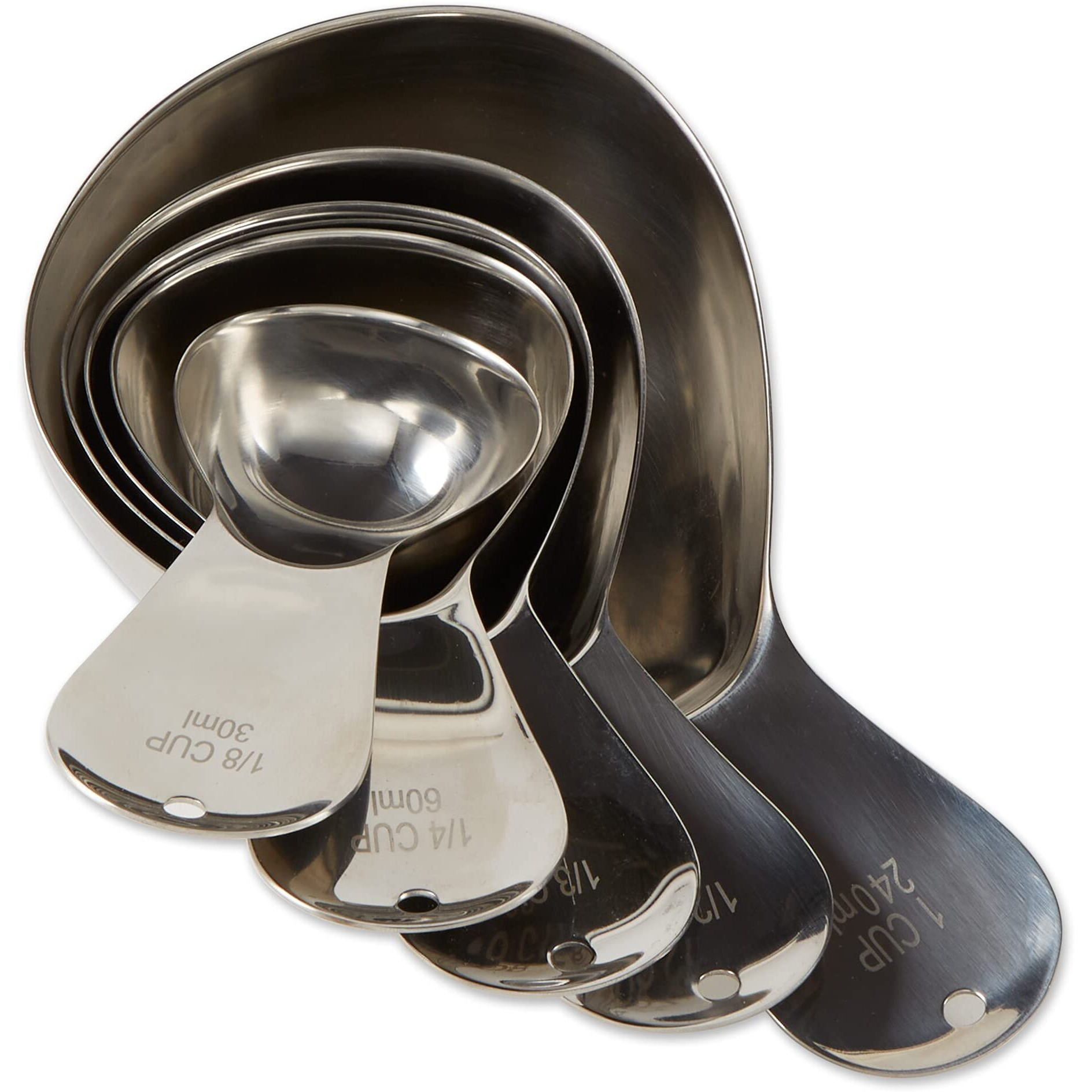 RSVP Measuring Cups - Teardrop Set Of 5